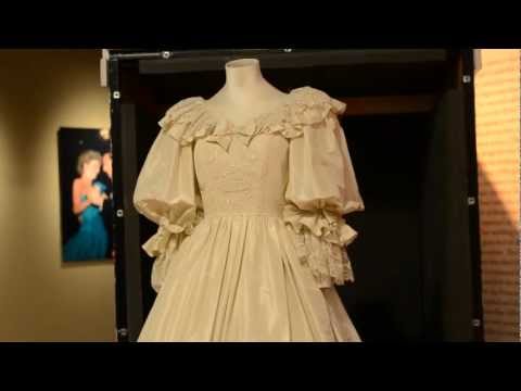 Princess Diana&#039;s Wedding Dress At The Frazier Museum