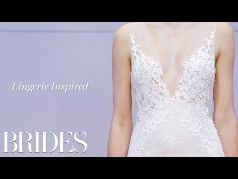 Fall 2016 Wedding Dress Trend: Lingerie Inspired